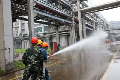 强化消防意识 提升实战水平---记918博天堂医药下属浙江918博天堂药业第十六届干部职工消防运动会